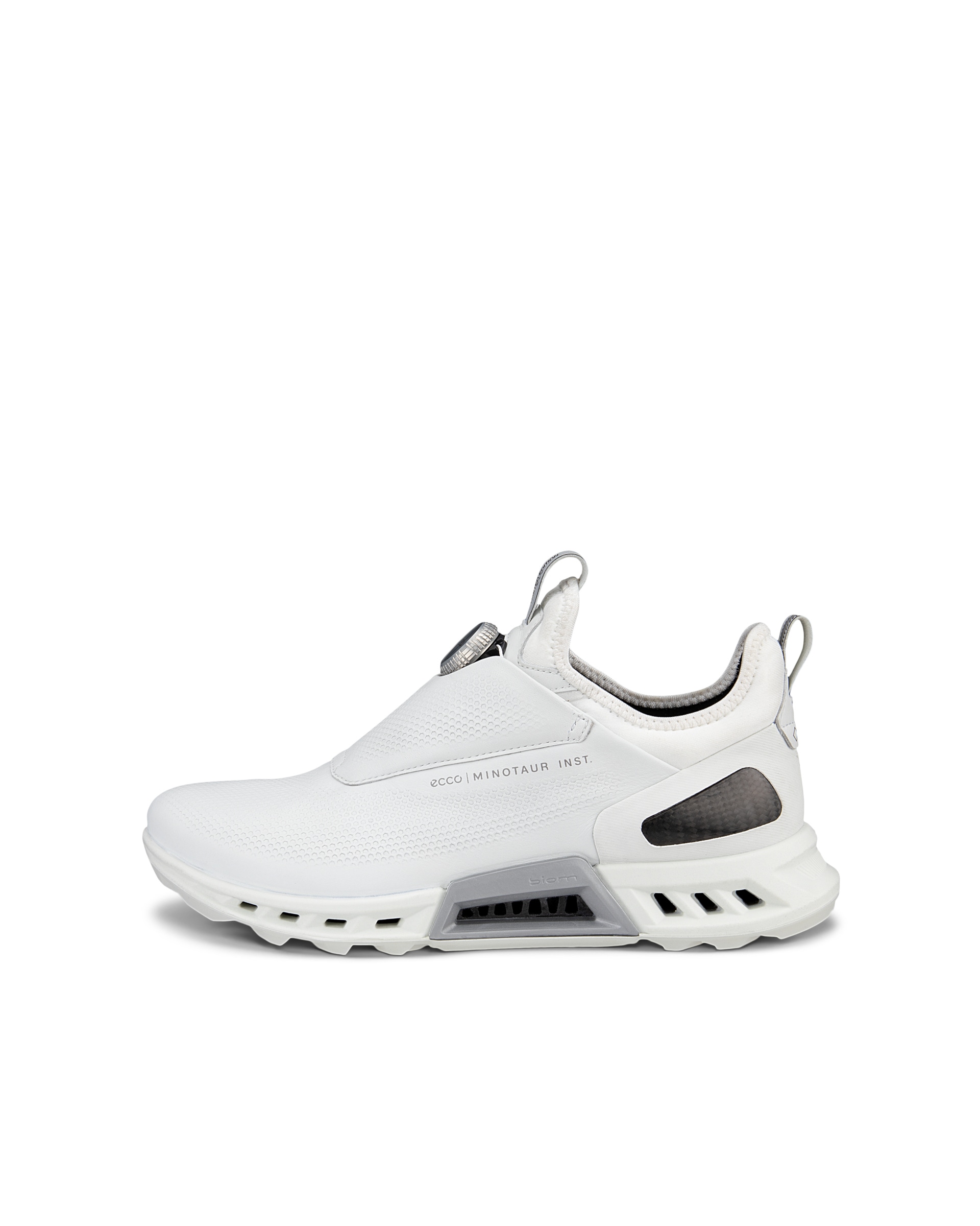 ECCO Golf BIOM C4 メンズ レザーGore-Texゴルフシューズ - 白 - Outside