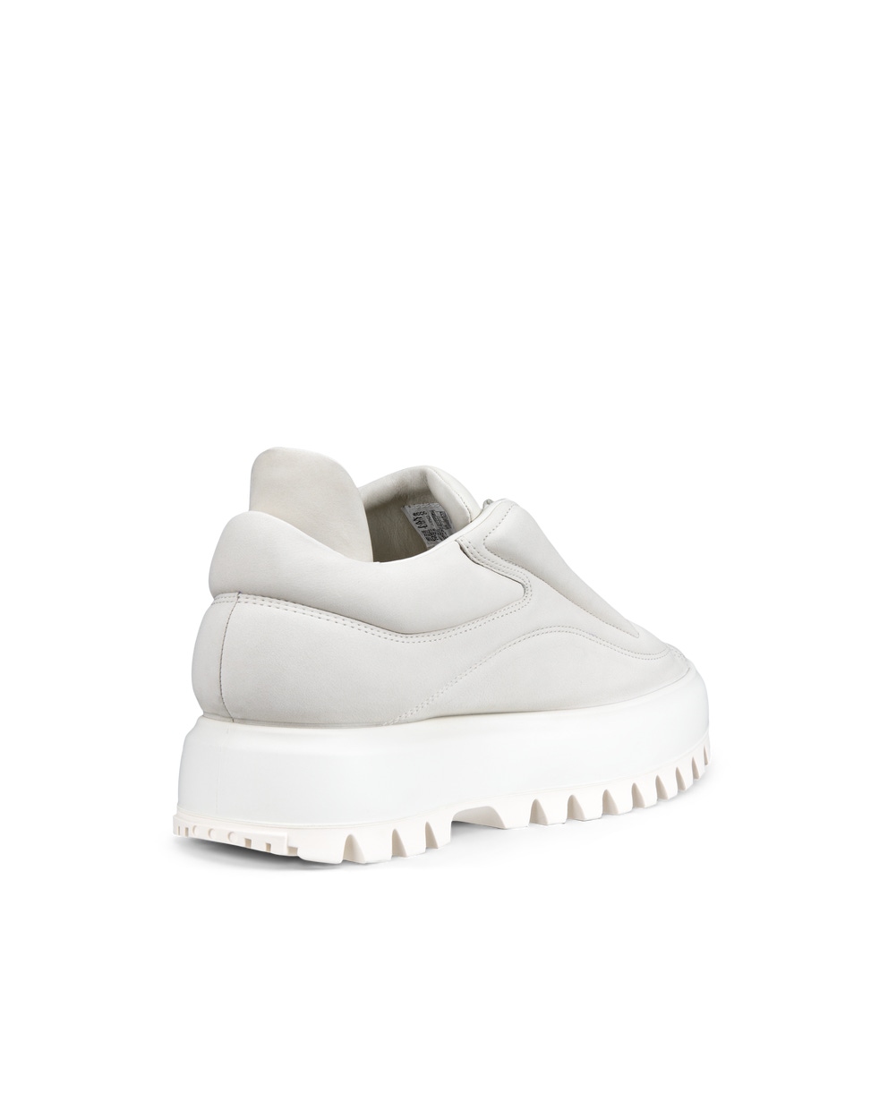 ECCO Street Ace RAL7000 メンズ ヌバックスニーカー - White - Back