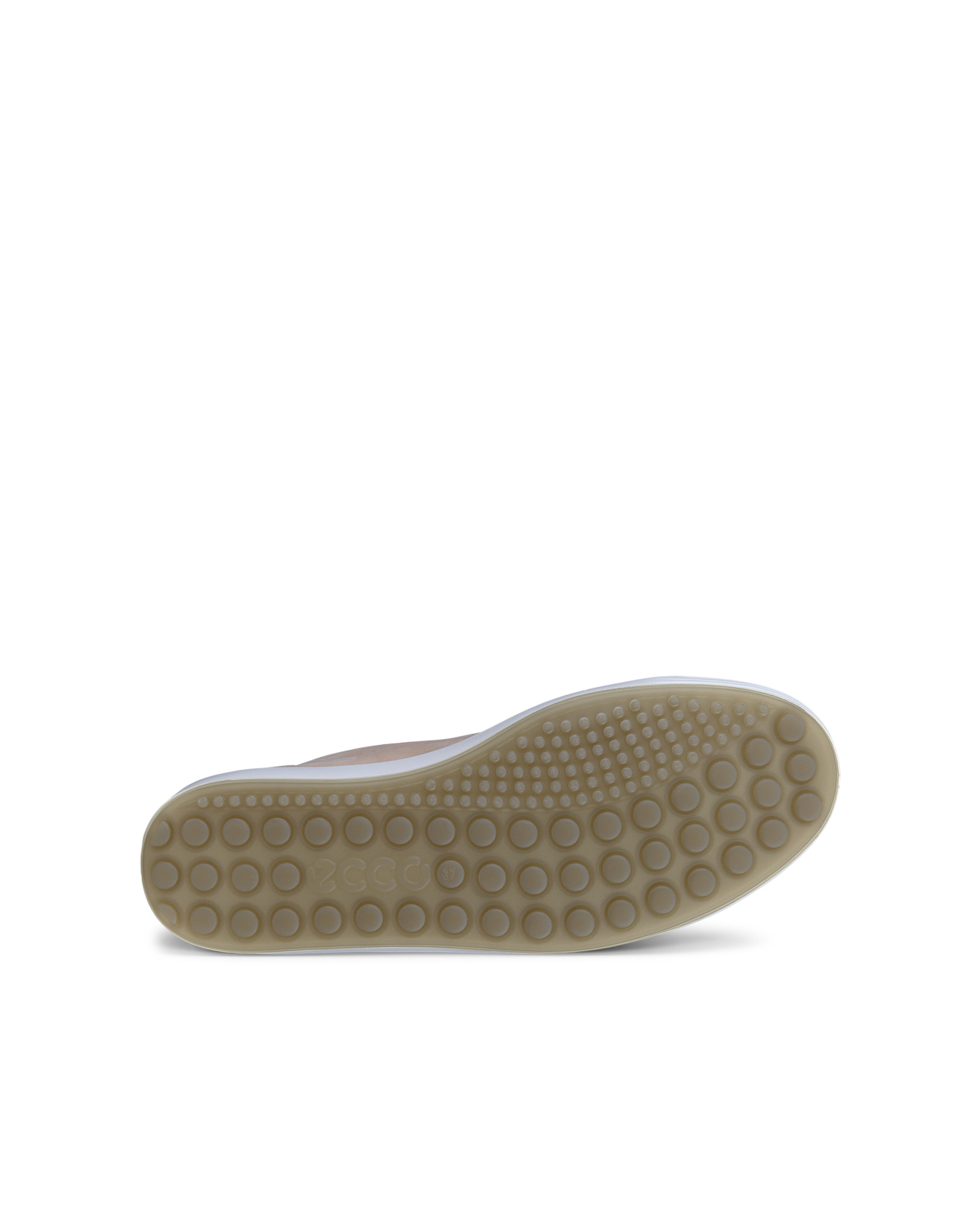 ECCO® Soft 7 baskets en cuir pour femme - Beige - Sole