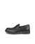 Men's ECCO® Metropole Oslo Leather Loafer - Black - Outside