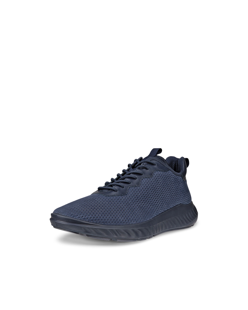 Men's ECCO® ATH-1FW Nubuck Sneaker - Blue - Main