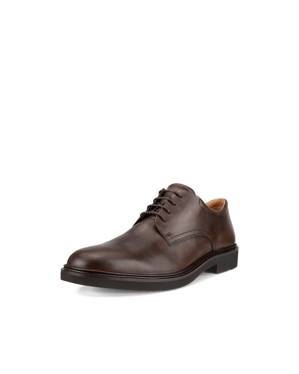 Men's ECCO® Metropole London Leather Derby Shoe - Brown - Main