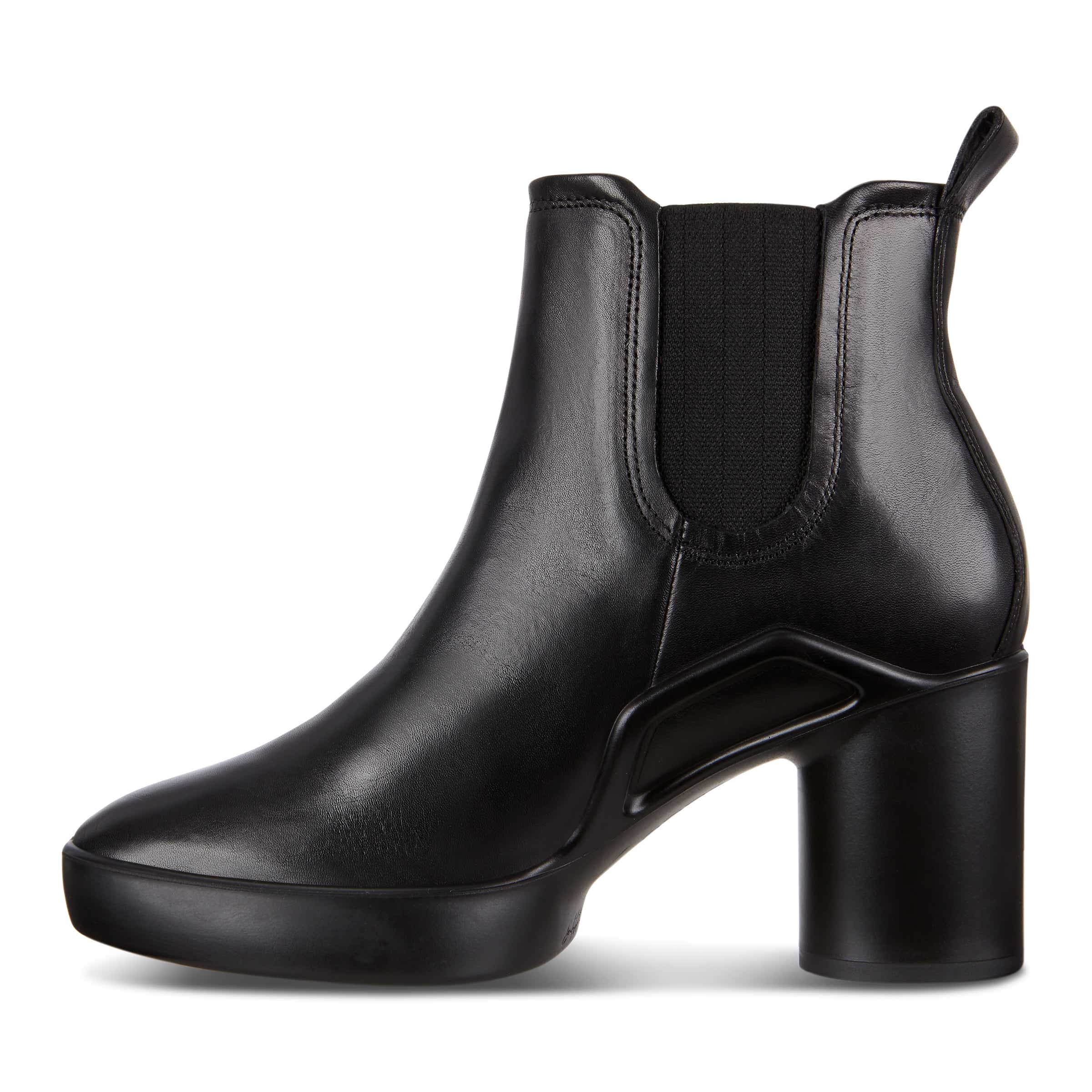 ECCO Shape Sculpted Motion 55 Chelsea Boot - Black - Inside
