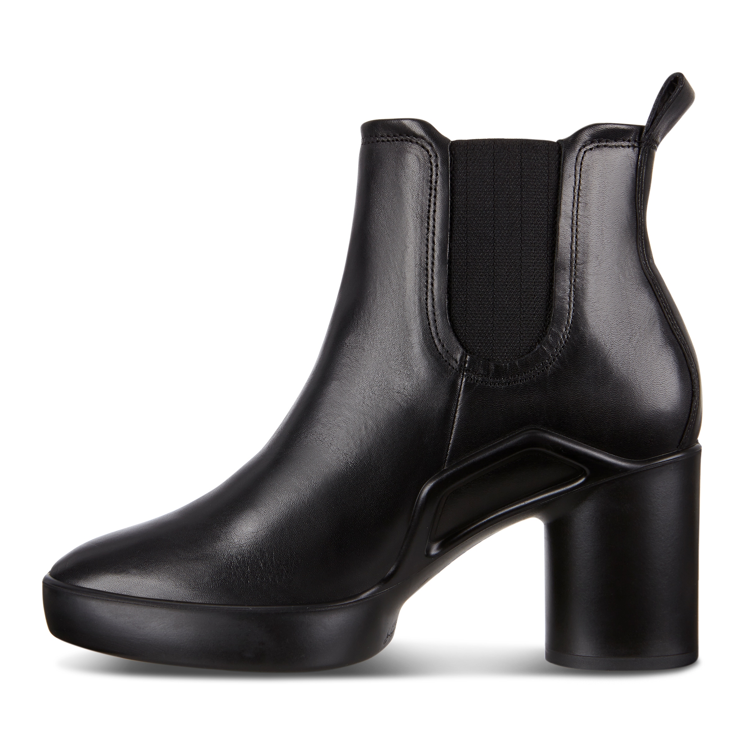 ECCO Shape Sculpted Motion 55 Chelsea Boot - Black - Inside