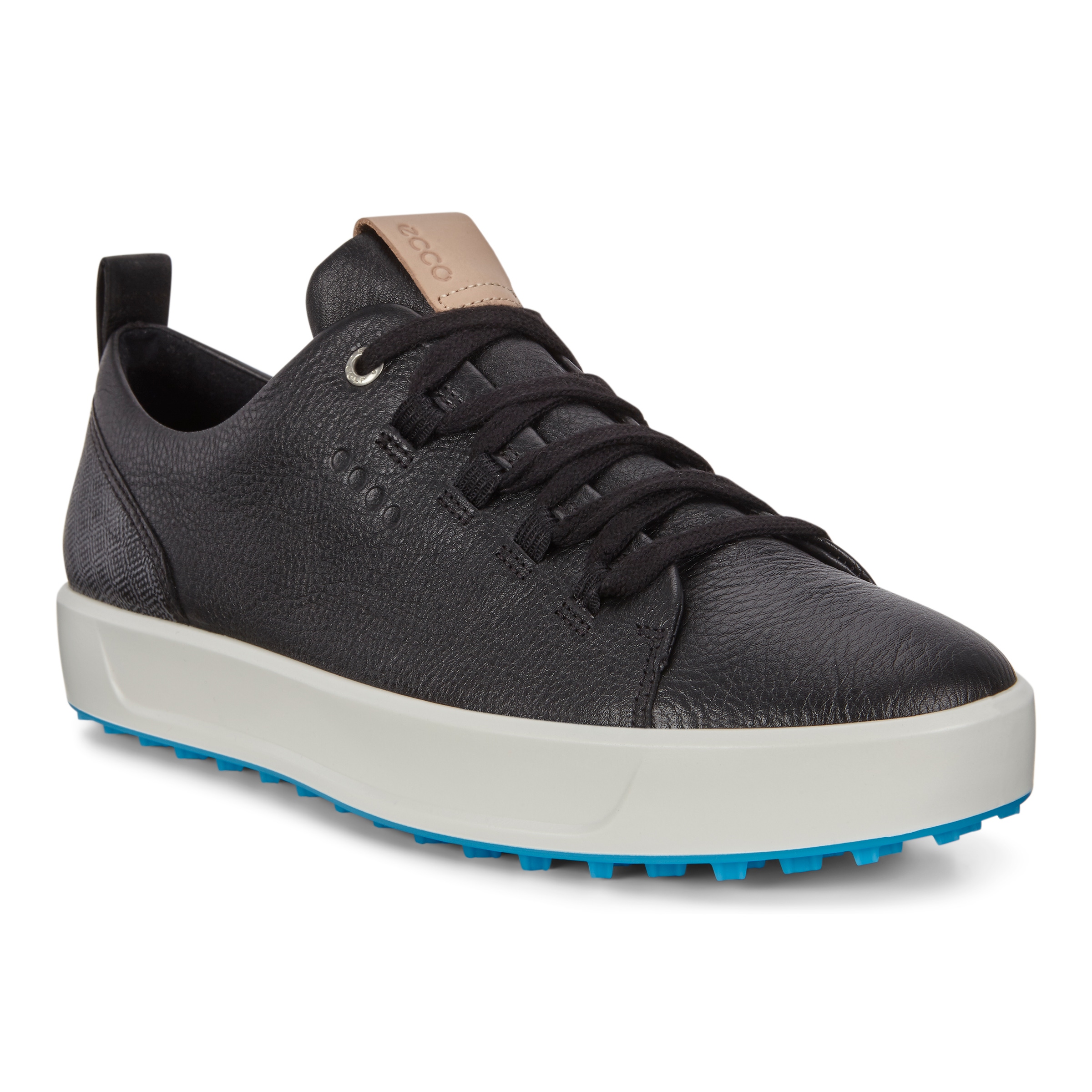ECCO Men Golf Soft Shoe - Black - Main
