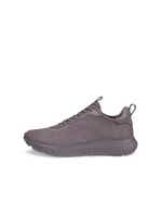 Women's ECCO® ATH-1FW Nubuck Sneaker - Grey - Outside