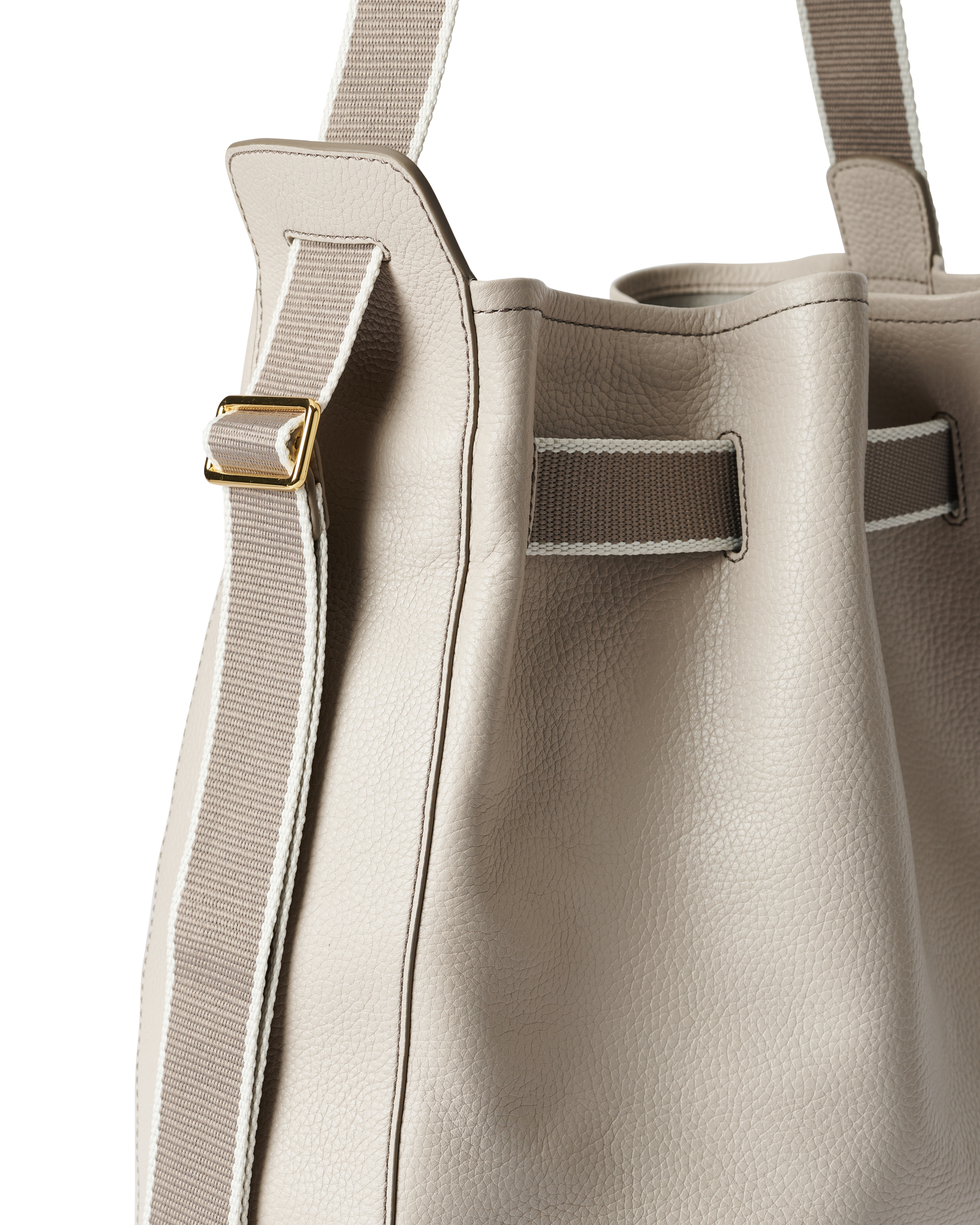 ECCO® Sail sac hobo en cuir - Beige - Detail-2