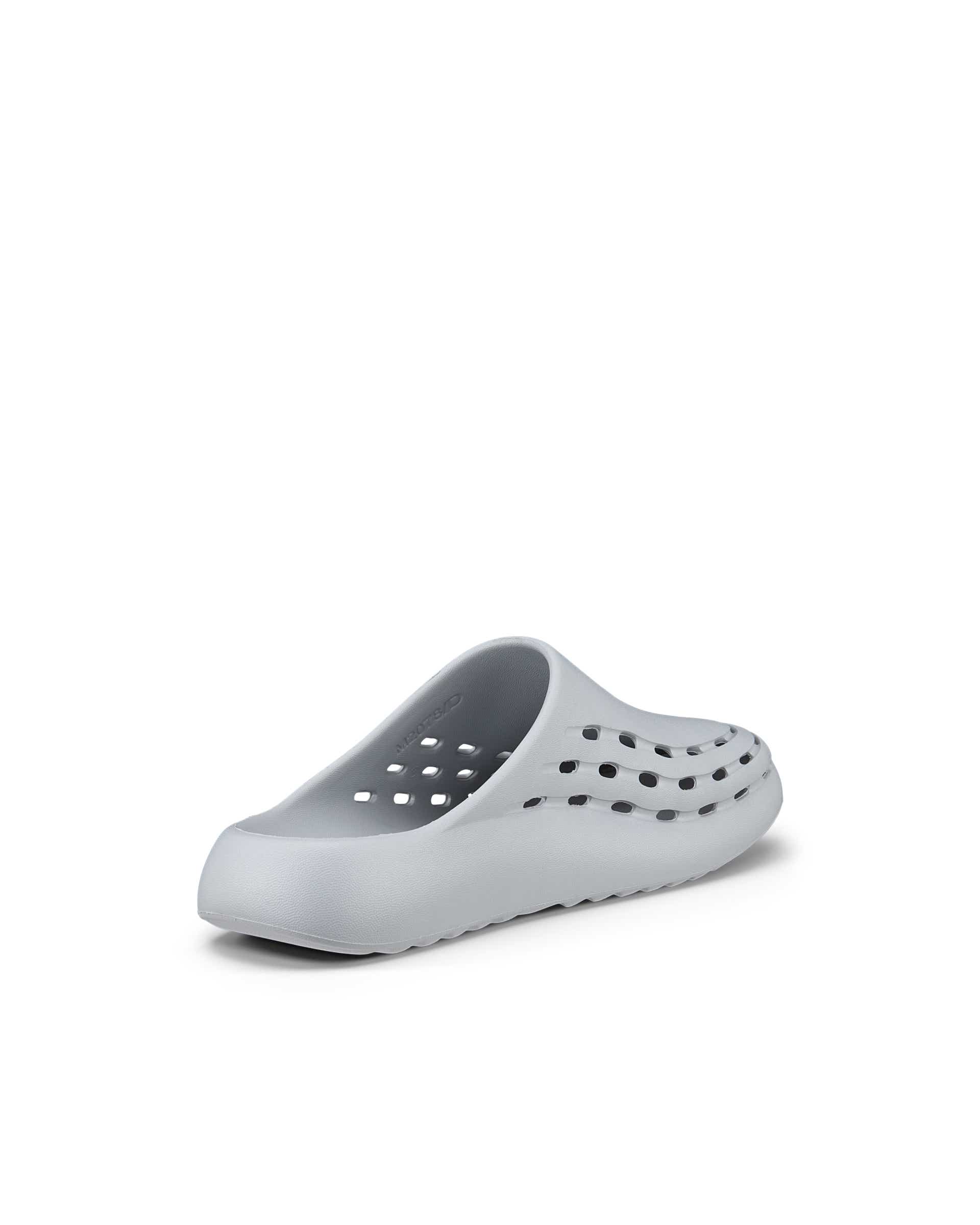 Unisex ECCO® Cozmo Slide Slider - Grey - Back
