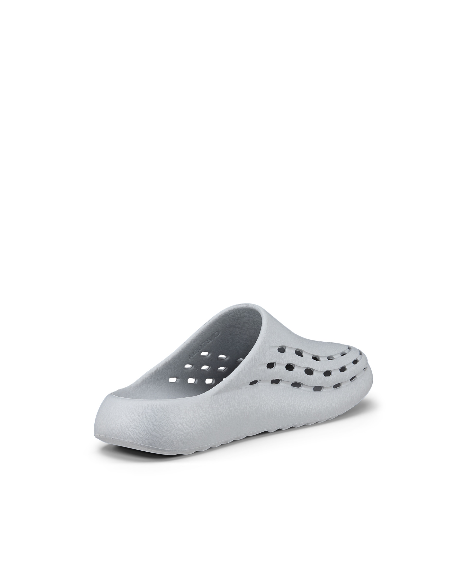 Unisex ECCOยฎ Cozmo Slide Slider - Grey - Back