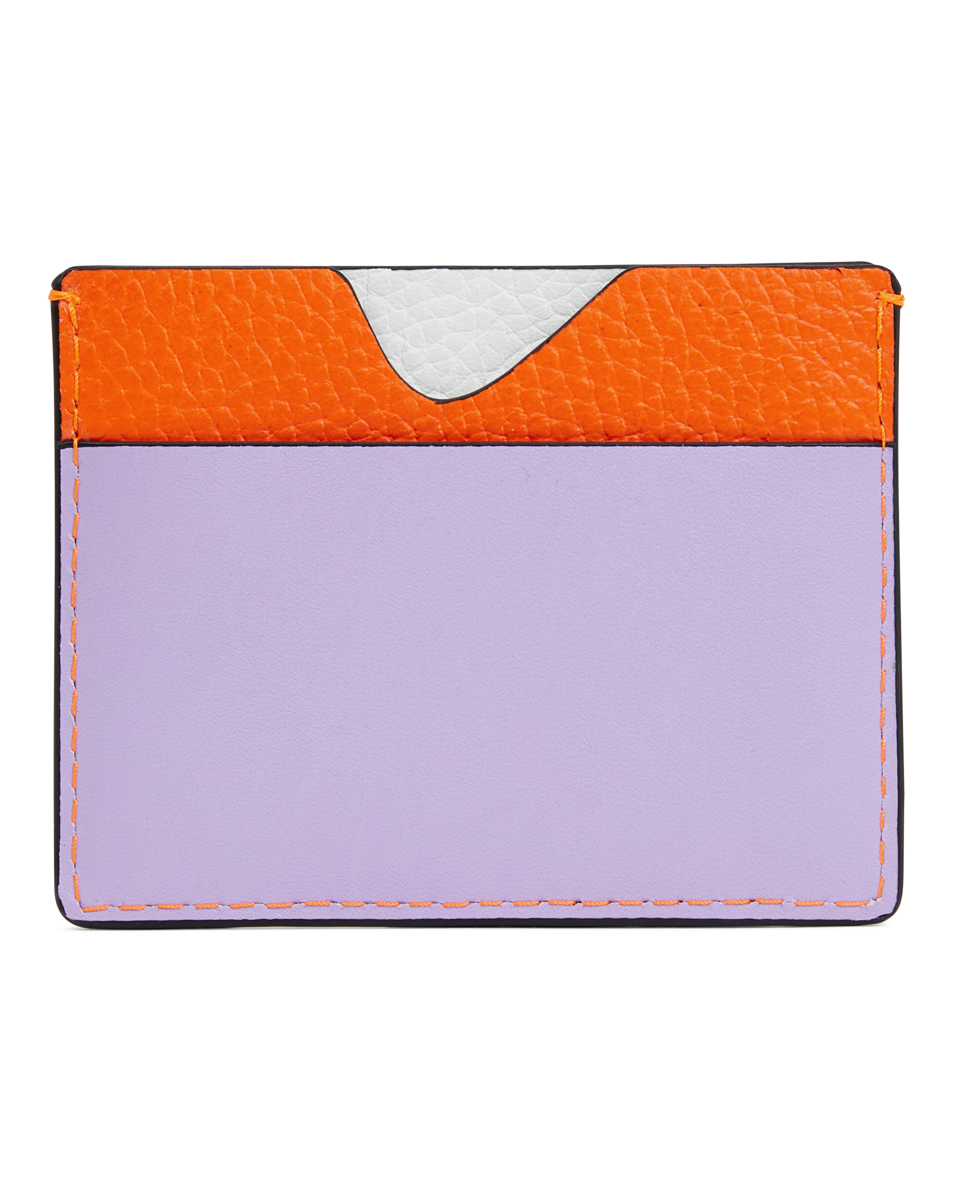 ECCO® Leather Card Case - Orange - Back