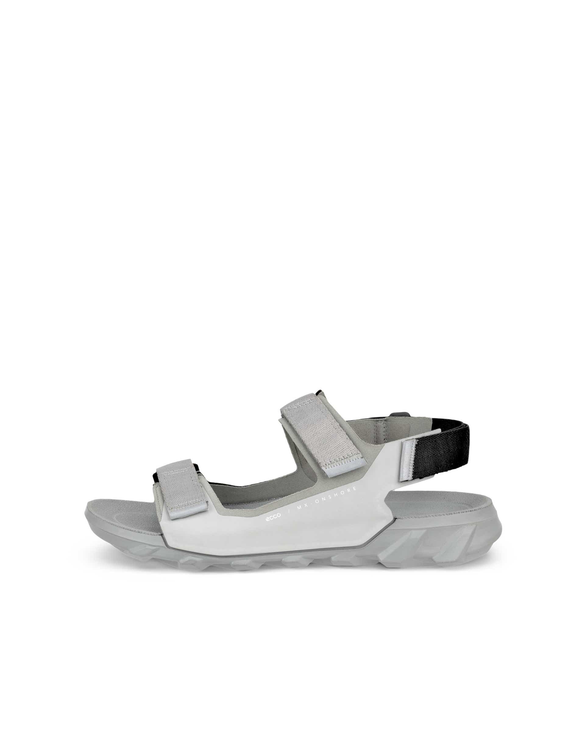 ECCO MX Onshore 3S メンズ テキスタイル2ストラップサンダル - 灰色 - Outside