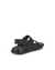 Sandalias con dos tiras de piel ECCO® Cozmo para niño/a - Negro - Back