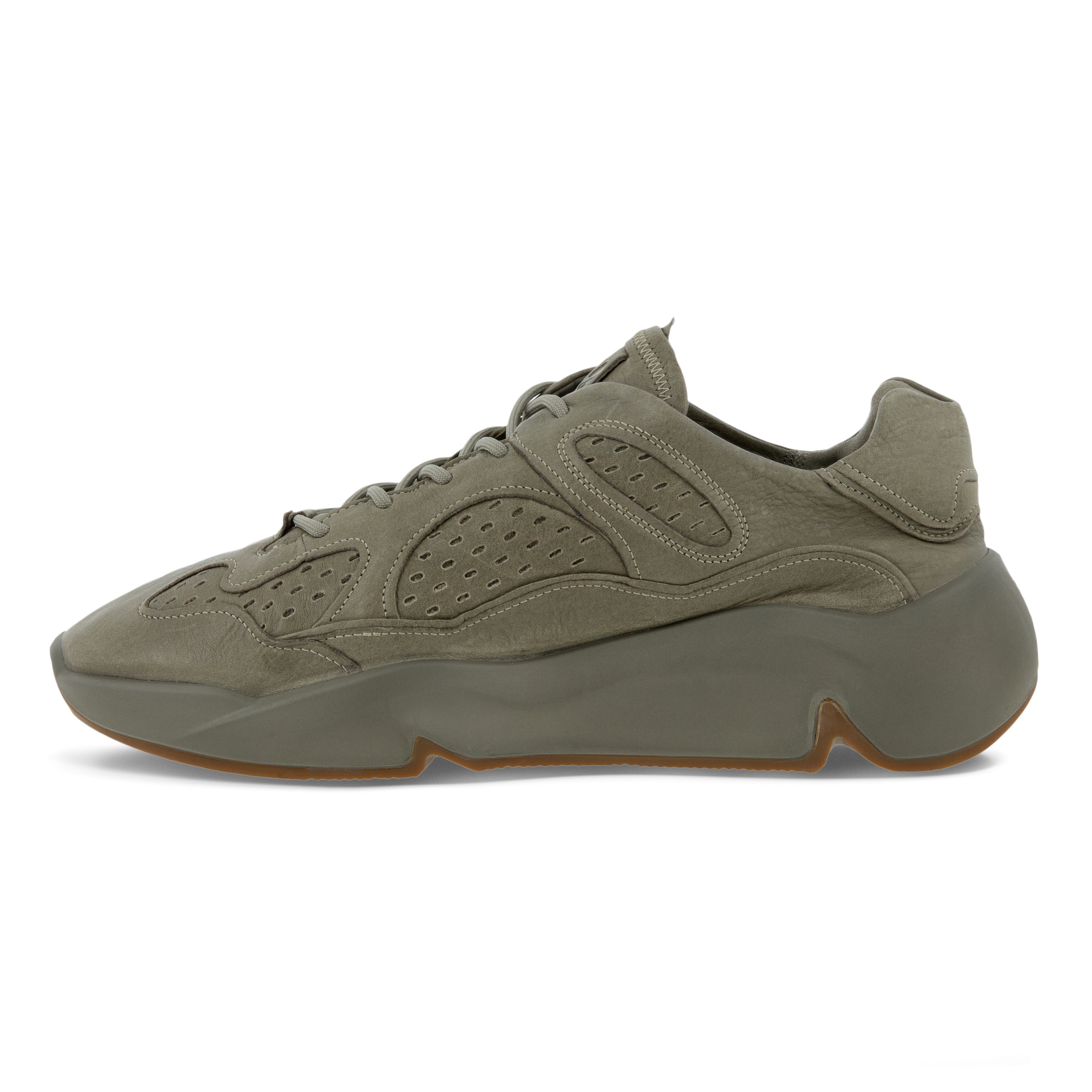 ECCO CHUNKY SNEAKER M Laced Sh - Green - Inside