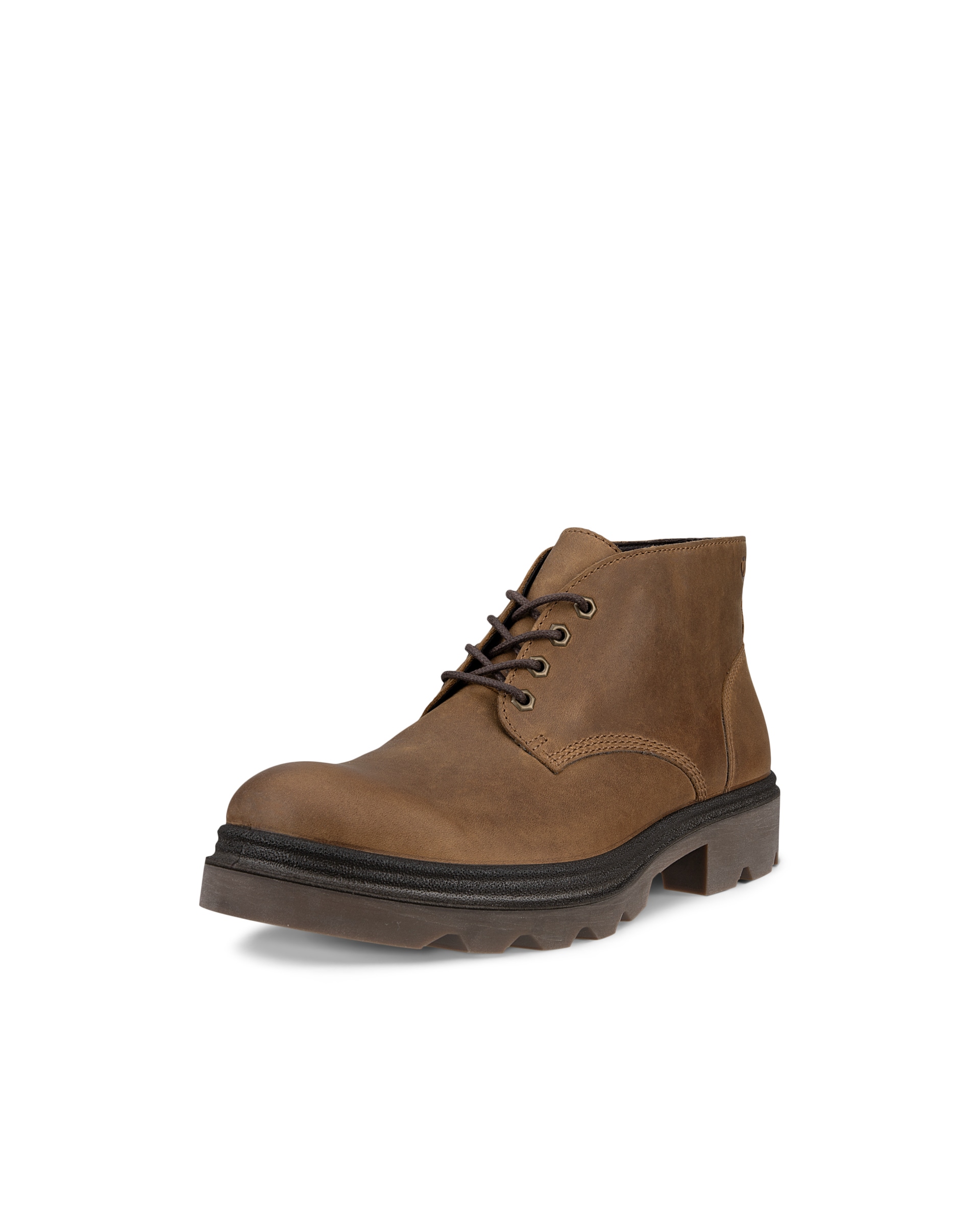 Men's ECCO® Grainer Suede Chukka Boot - Brown - Main