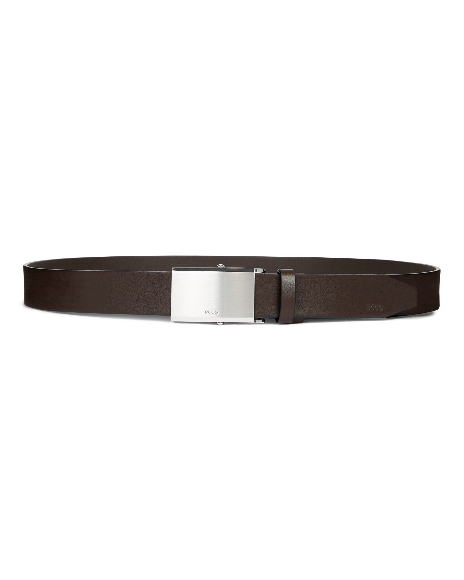 Cinturón de piel ajustable ECCO® Belts para hombre - Marrón - Main