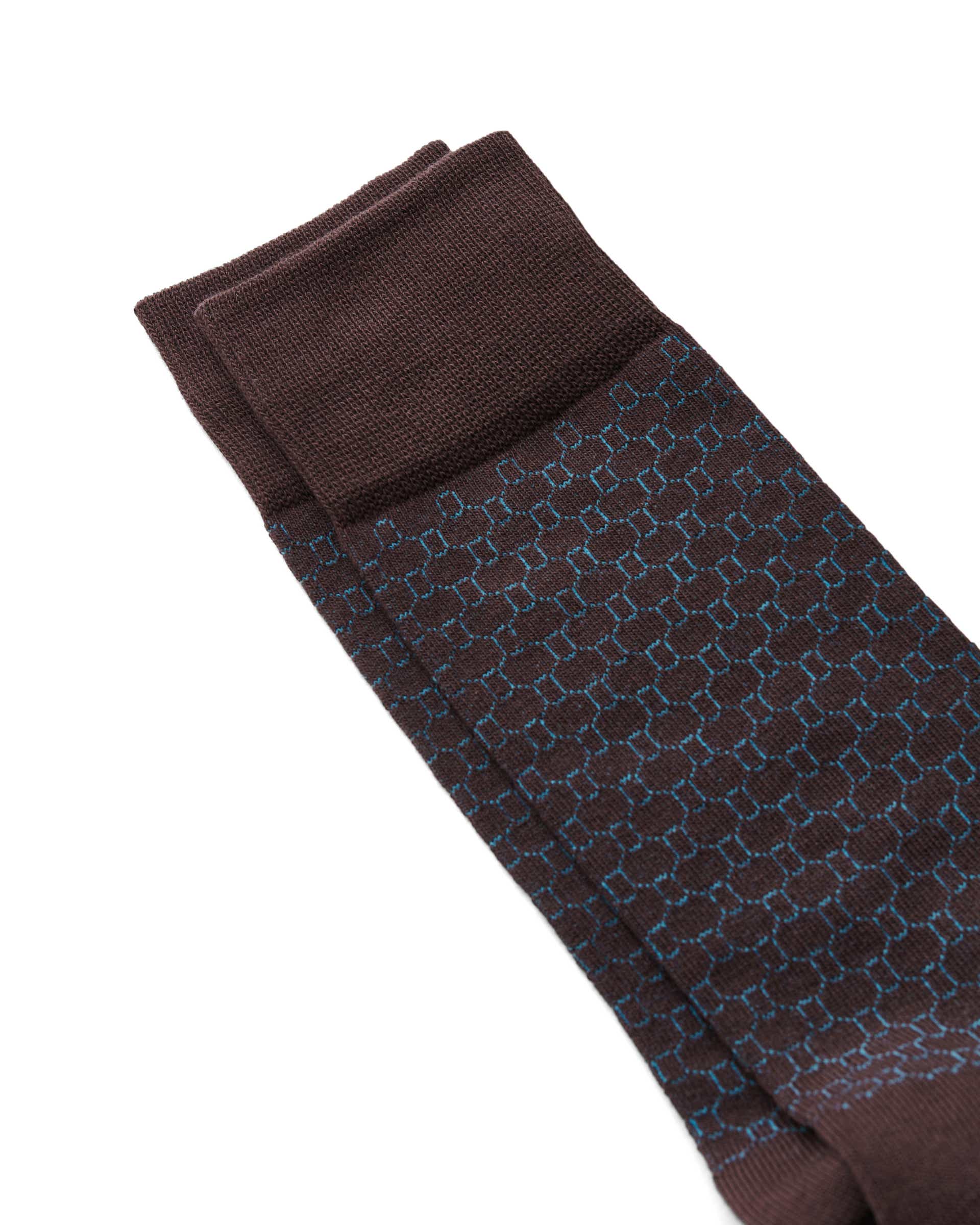 Pánské ponožky ECCO® Socks - Hnědá - Detail-1