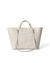 ECCO® Tote M Pebbled Leather Tote Bag - Beige - Back