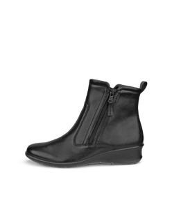 ECCO Felicia Womens Zip Up Boots - Negro - Outside