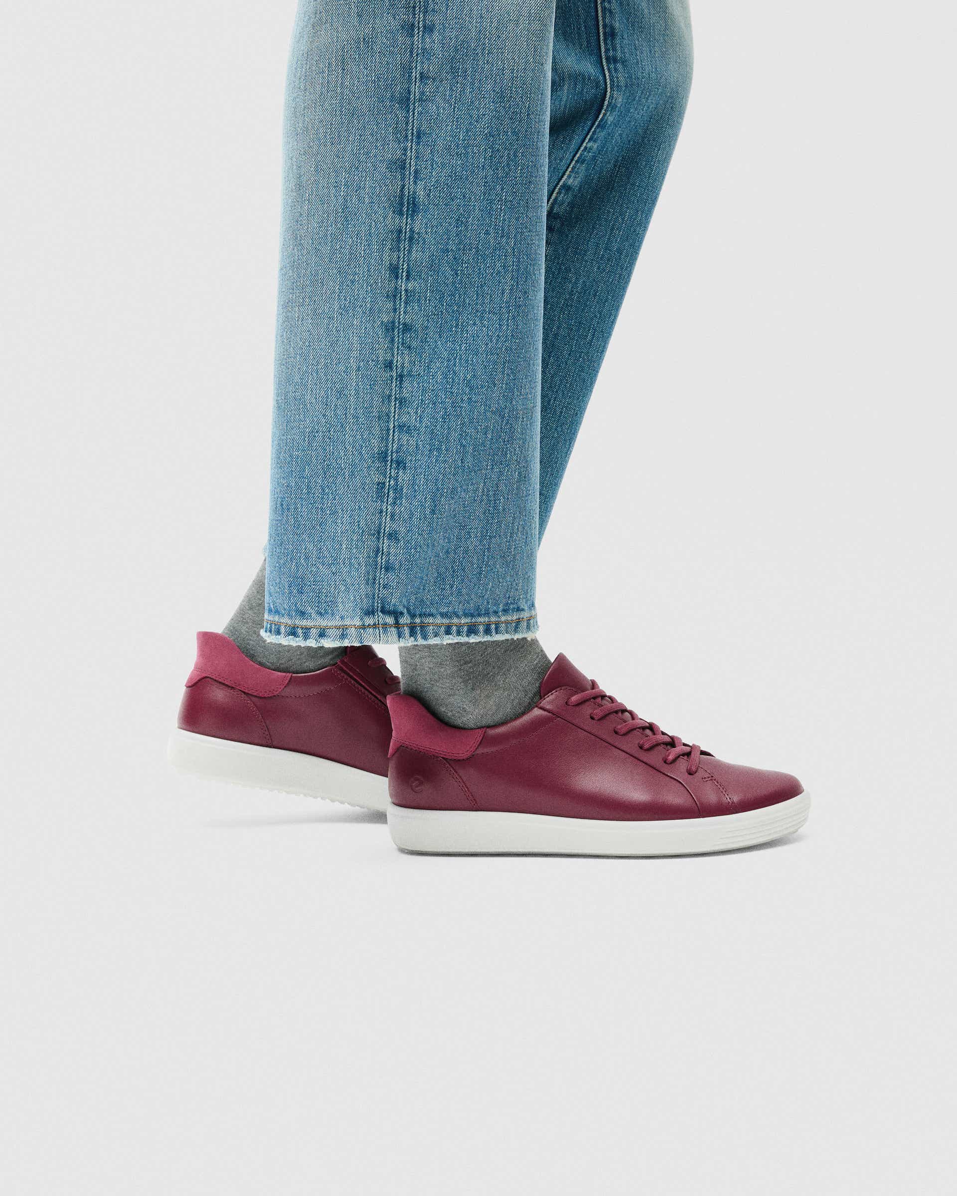ECCO SOFT 7 - Rojo - Lifestyle image-1