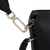 ECCO® Oversized Pot Leather Crossbody Bag - Black - Detail-1