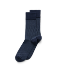 ECCO Men's Honeycomb Socks - Blue - Main