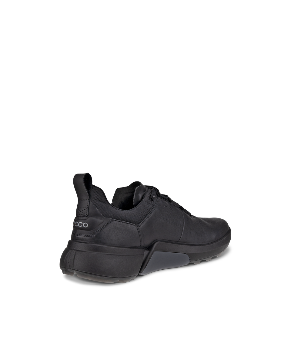 ECCO Men's Biom® H4 Lace Golf Shoes - Black - Back
