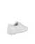 Women's ECCO® Soft 2.0 Leather Walking Shoe - White - Back