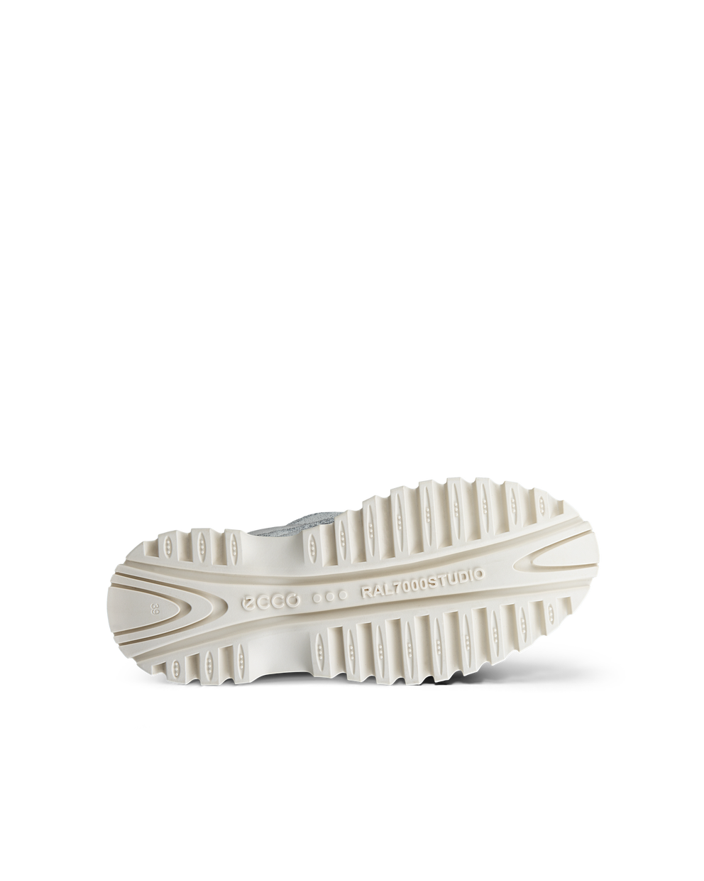 ECCO® Street Ace RAL7000 baskets en cuir pour femme - Blanc - Sole