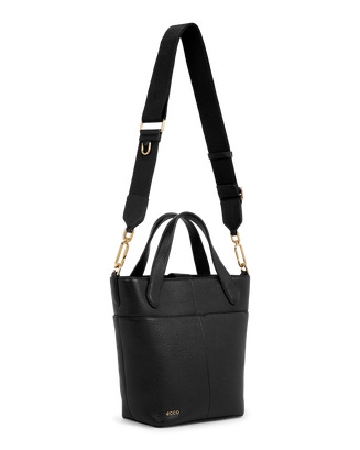 Bolso tote piel ECCO® - Negro - Main