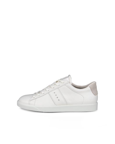 Women's ECCO® Street Lite Leather Sneaker | White