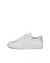 Women's ECCO® Street Lite Leather Sneaker - White - Outside