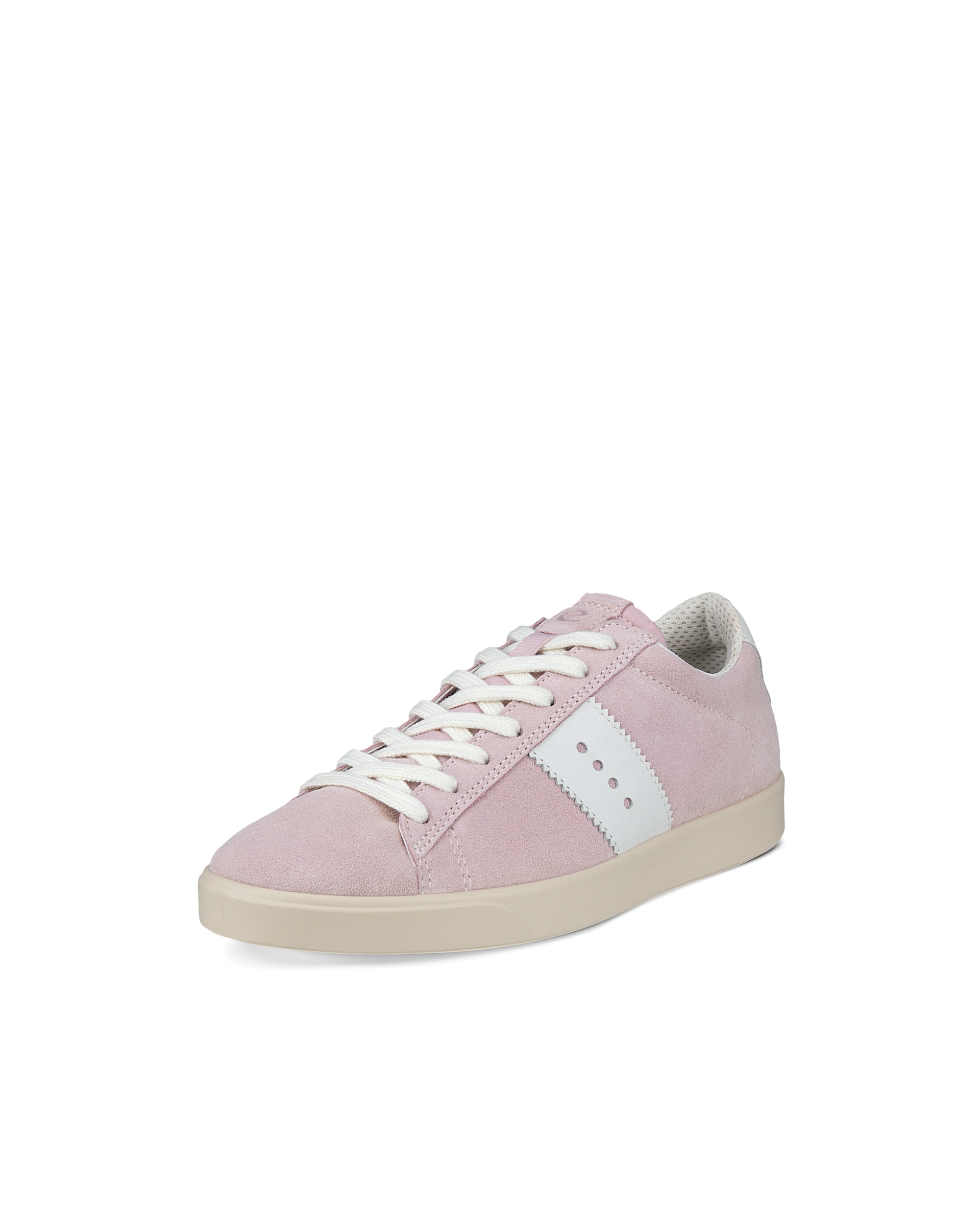 Women's ECCO® Street Lite Suede Sneaker - Pink - Main