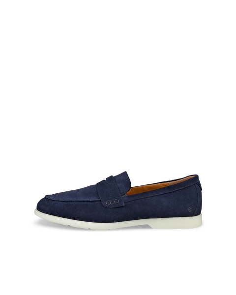 Ecco suede loafers best sale