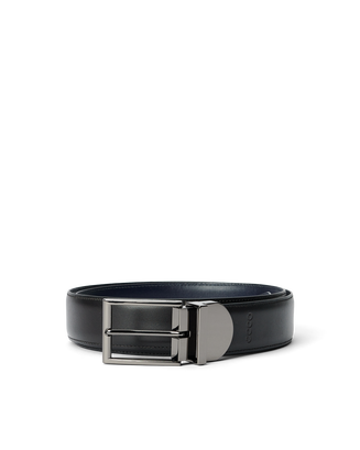 Men's ECCO® Essential Reversible Leather Belt - Black - Main