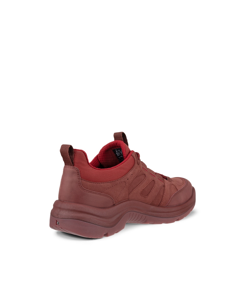 Women s ECCO Offroad Nubuck Outdoor Waterproof Shoe Red