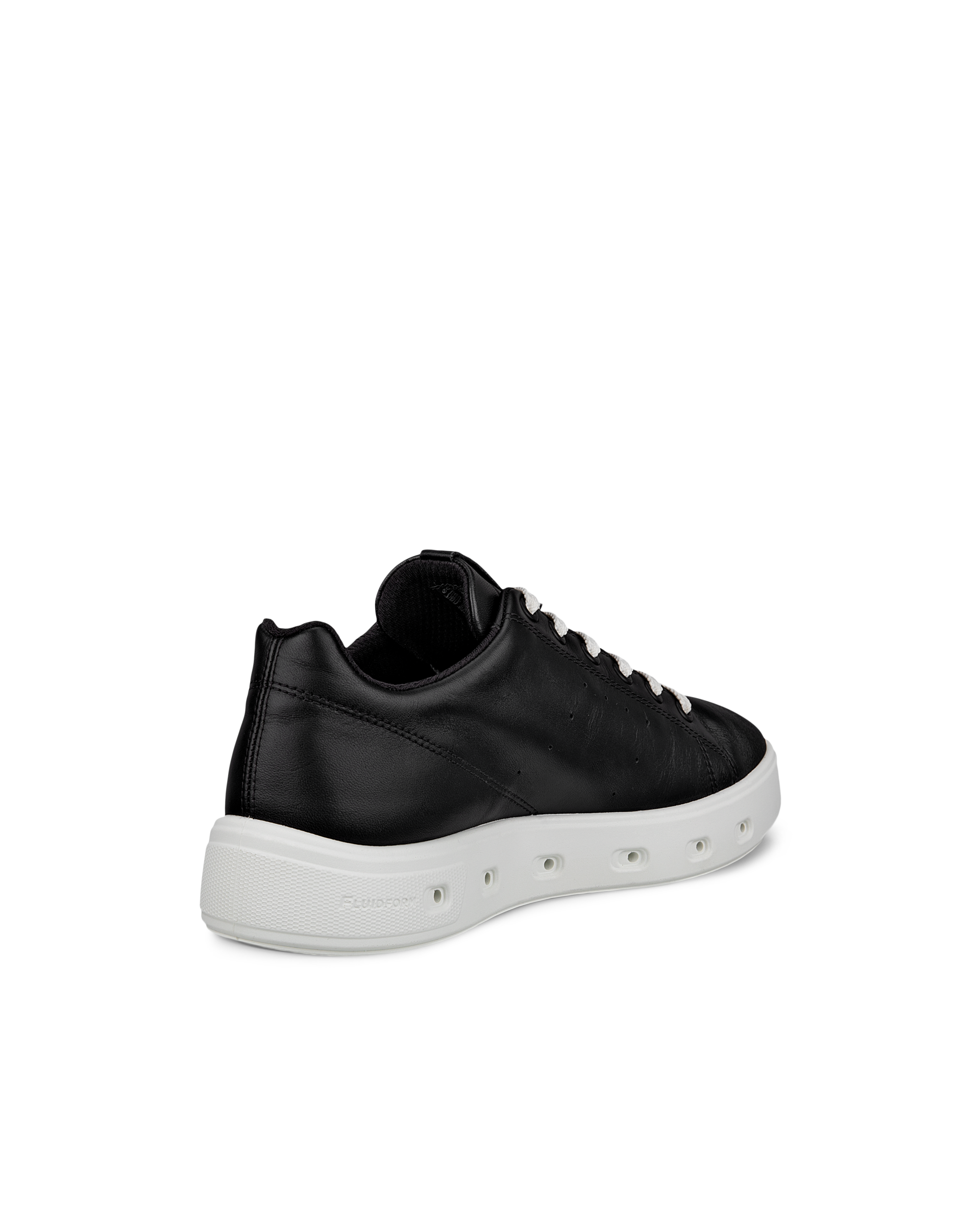 Zapatillas de piel Gore-Tex ECCO® Street 720 para mujer - Negro - Back