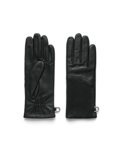 ECCO Gloves W Plisse - Black - Main