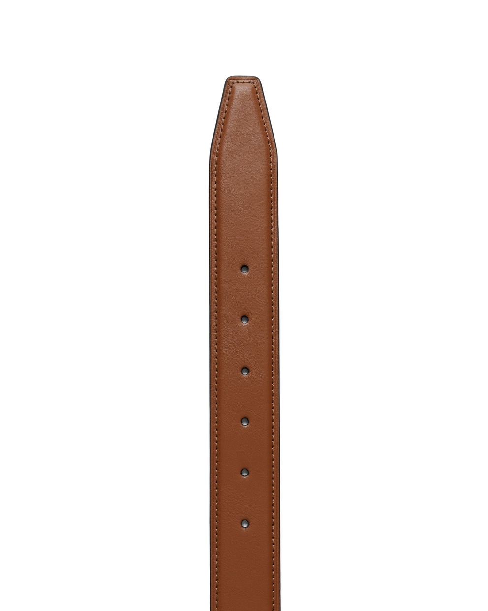 Men's ECCO® Formal Leather Belt - Brown - Detail-2