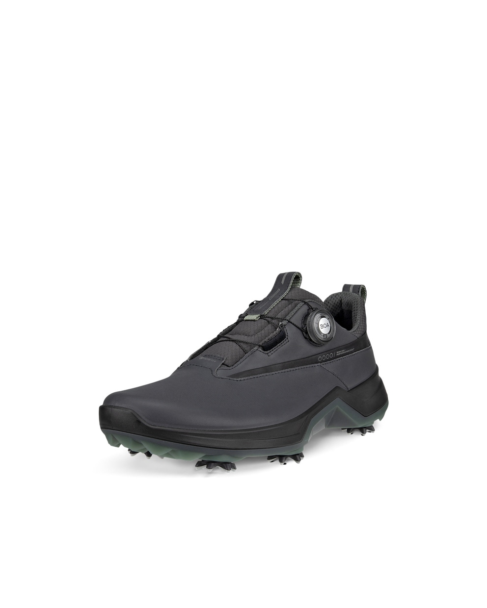 남성 ECCO Golf Biom G5 가죽 고어텍스 골프 스파이크 - Grey - Main