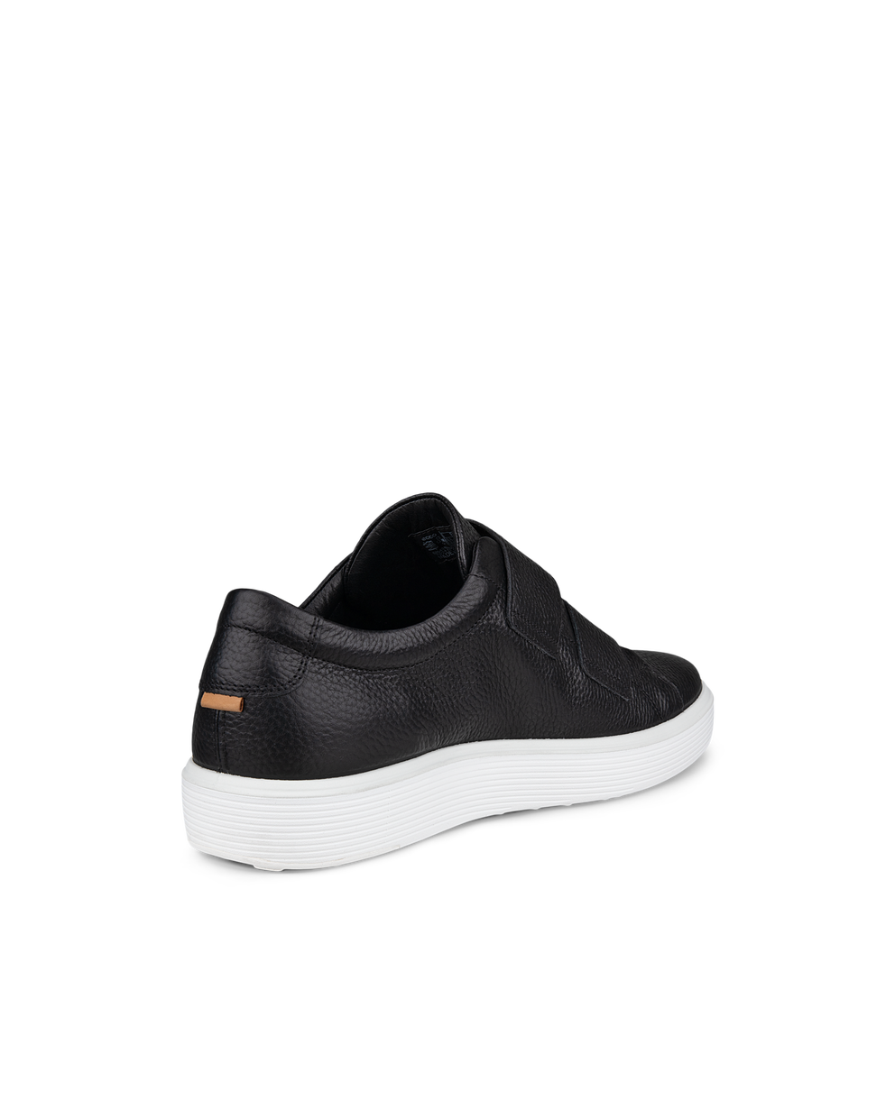 Men's ECCO® Soft 60 Leather Sneaker - Black - Back