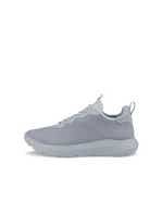 Women's ECCO® ATH-1FW Nubuck Sneaker - Grey - Outside