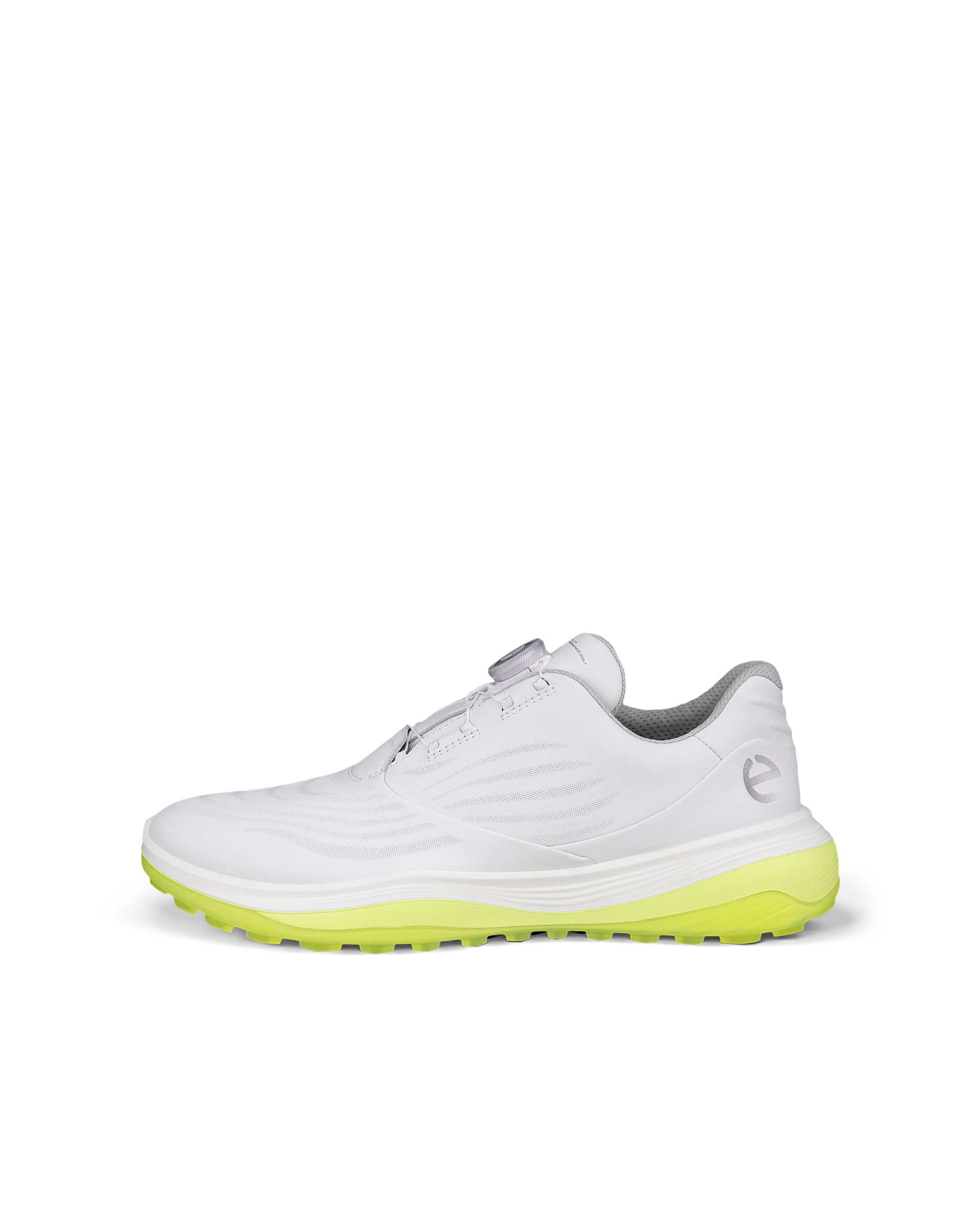 Zapatos golf impermeable de piel ECCO® Golf LT1 para hombre - Blanco - Outside