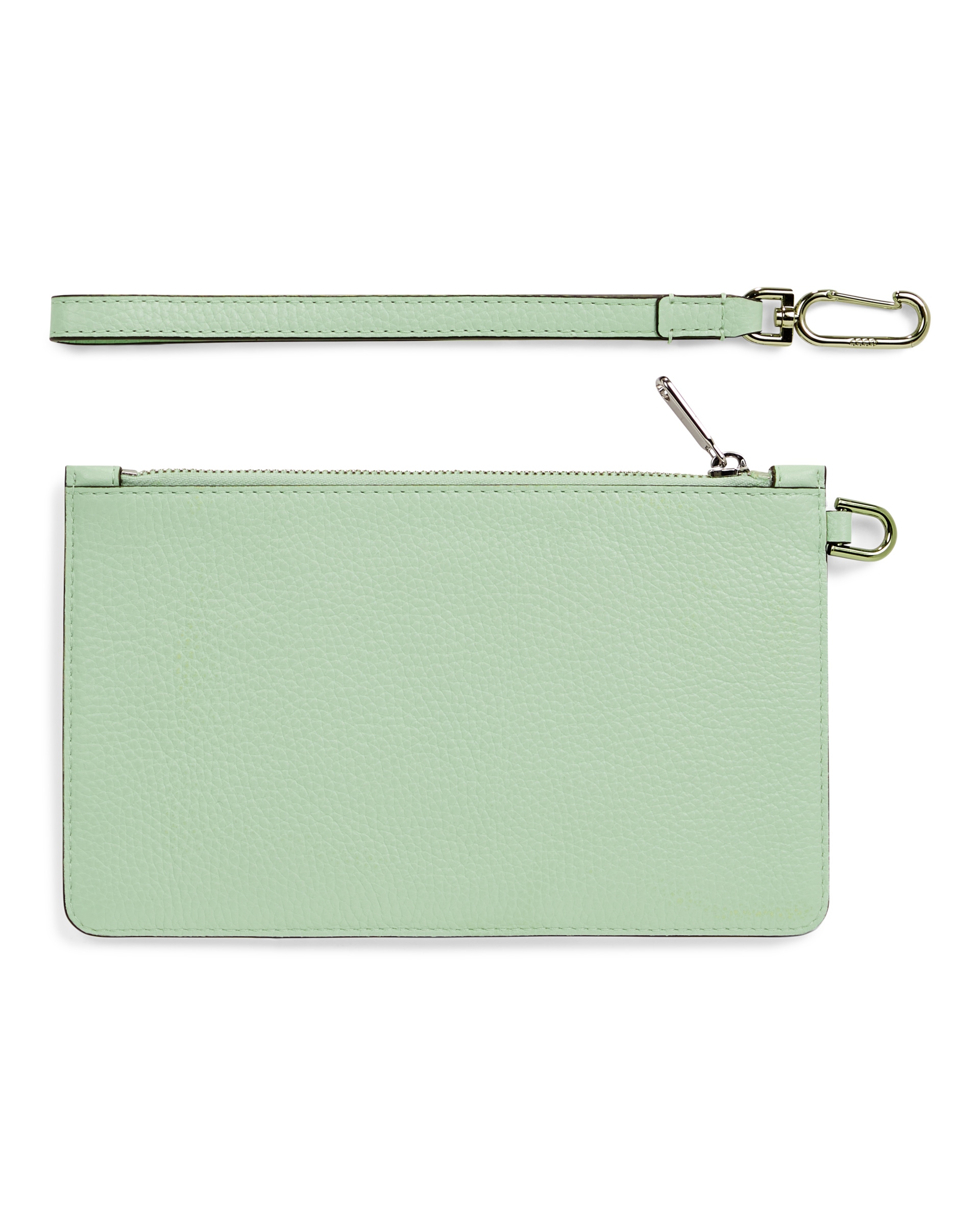 ECCO® Leather Clutch Bag - Green - Back