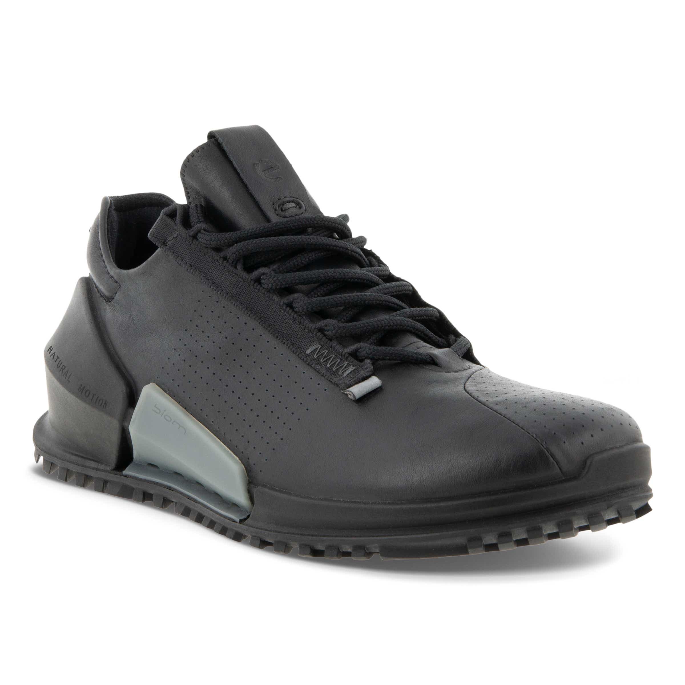 ECCO BIOM 2.0 Low ウィメンズ レザースニーカー - Black - Main