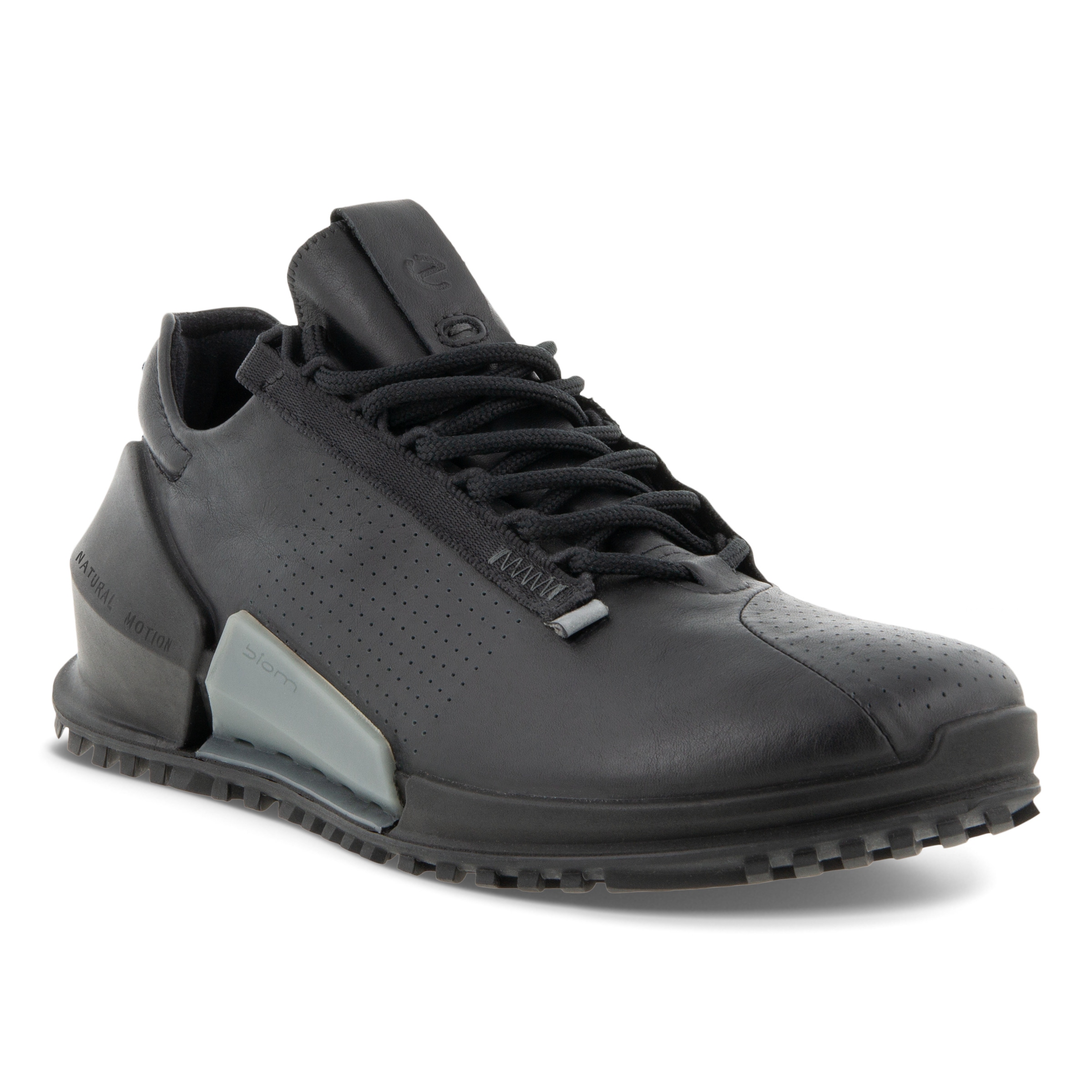 ECCO BIOM 2.0 Low ウィメンズ レザースニーカー - Black - Main