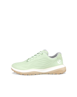 Zapatos golf impermeable de piel ECCO® Golf LT1 para mujer - Verde - Outside