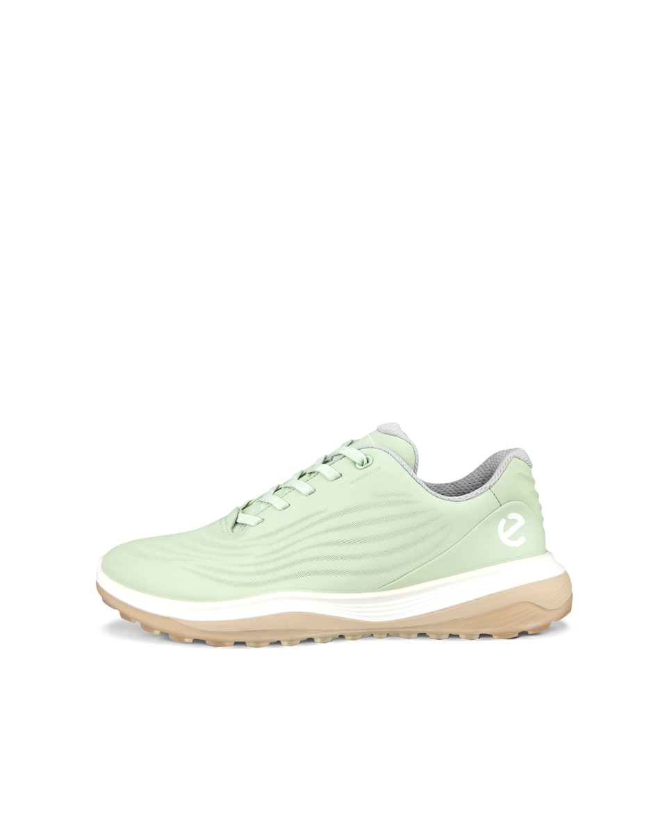 Zapatos golf impermeable de piel ECCO® Golf LT1 para mujer - Verde - Outside