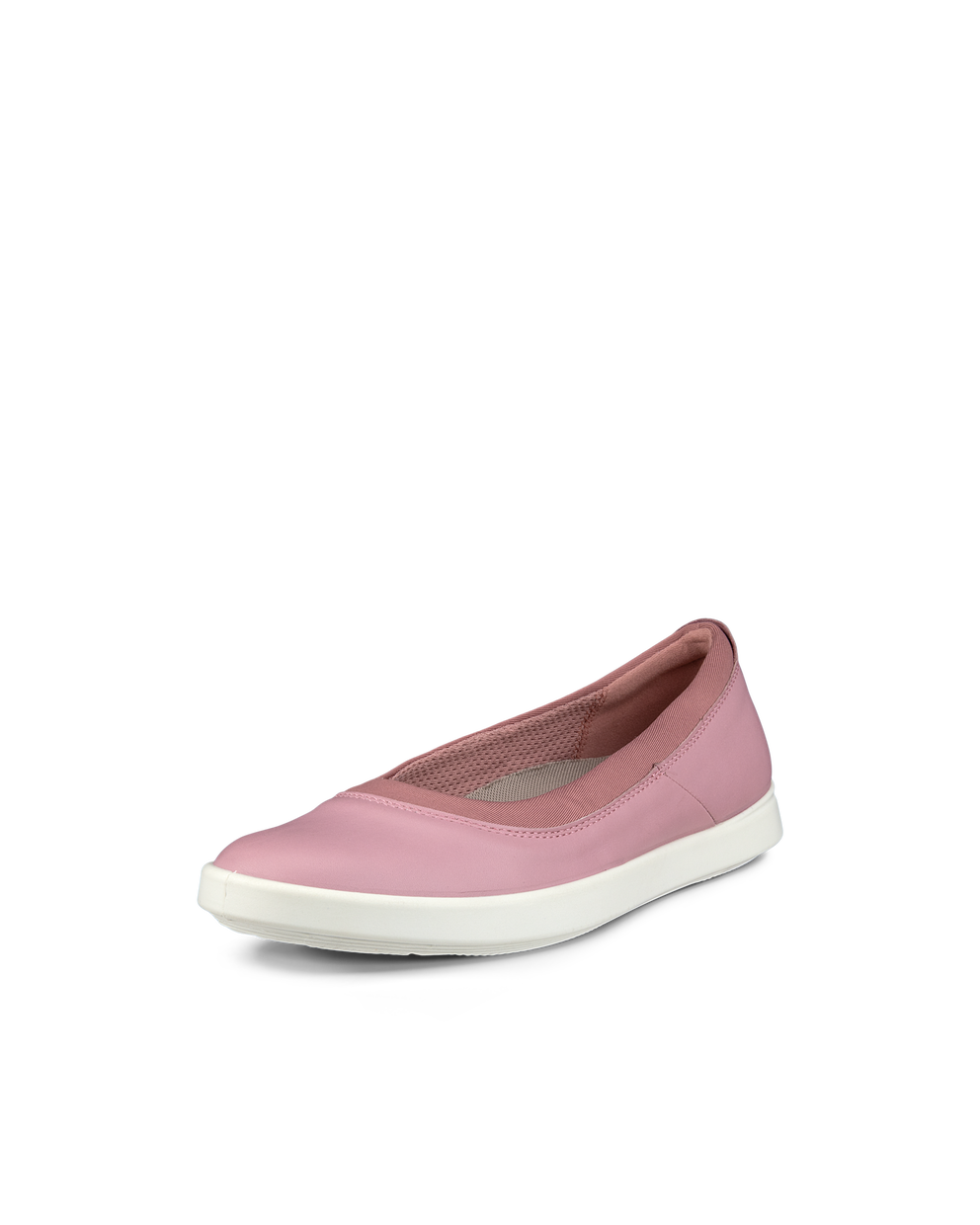 ECCO® Barentz ballerines en cuir pour femme - Rouge - Main