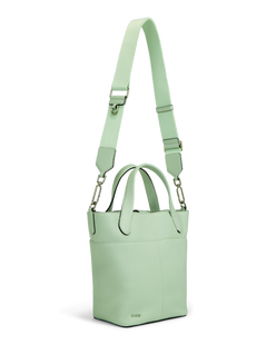 ECCO® Tote S Pebbled sac cabas cuir - Vert - Main