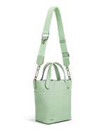 ECCO® Tote S Pebbled Leather Tote Bag - Green - Main